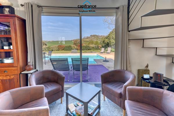 Propriete à vendre 11 pièces MONSEGUR (47) Propriété avec maison et maison d'amis de 260m2 habitables sur 12 757m² de terrain - 2 piscines