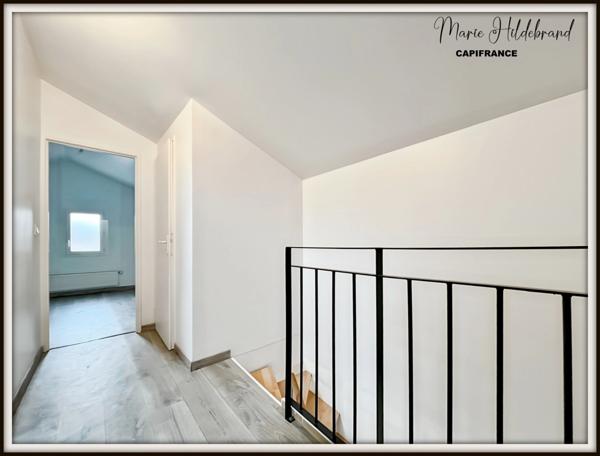 Immeuble de 130m² habitable - 2 appartements - cours