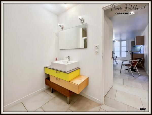 Immeuble de 130m² habitable - 2 appartements - cours