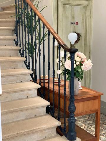 Propriété d'exception-maison de charme avec activité chambres d'hôtes avec vue sur les vignes