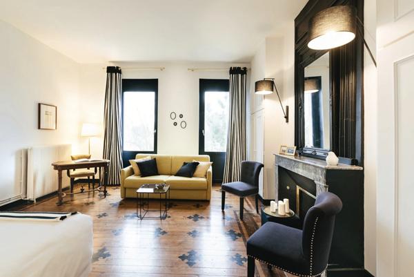 Propriété d'exception-maison de charme avec activité chambres d'hôtes avec vue sur les vignes