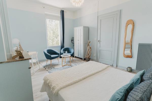 Propriété d'exception-maison de charme avec activité chambres d'hôtes avec vue sur les vignes