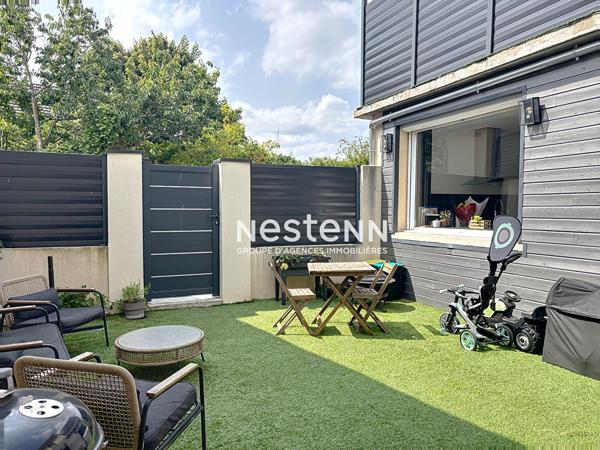 Spacieuse maison familiale de 130 m² proche de Vernon, avec 3 chambres, terrasse et agréable jardinet