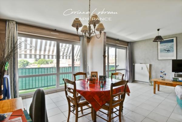À 10 min de la gare – T3 lumineux avec balcon, garage et cave.