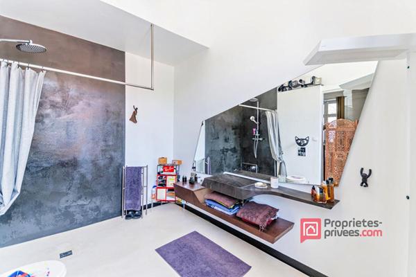 LOFT CONDRIEU 3 PIECES 135m2 en rez de jardin