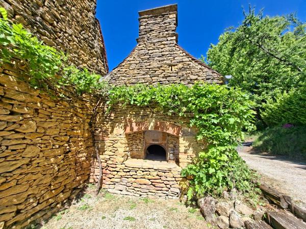 Propriété de caractère avec deux maisons en pierre sur plus de 9 hectares aux portes de Sarlat – Périgord Noir