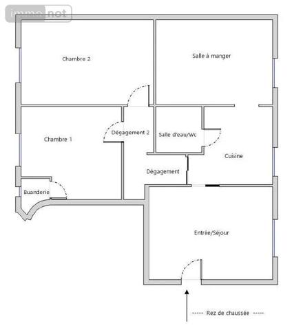 Achat - Appartement Paris 14e Arrondissement 75014 56 m 2