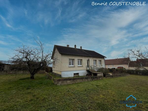 Maison à vendre de 87 m² - 2 chambres - Terrain de 1170 m² - SAINT GEORGES SUR BAULCHE (89)