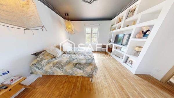 Maison entièrement rénovée 6 chambres, 6 SDB, jardin, garage, studio