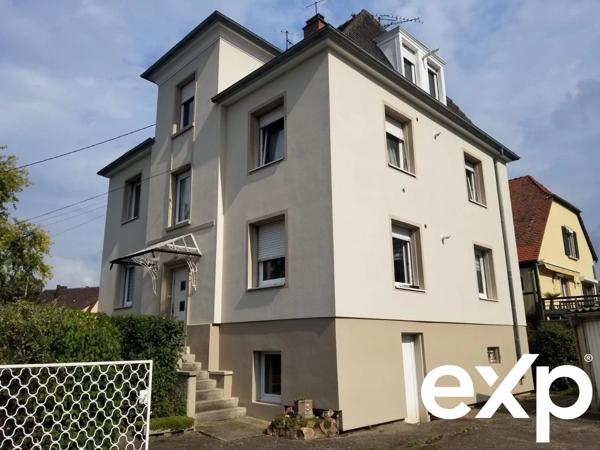 Maison 3 appartements 3 garages Colmar