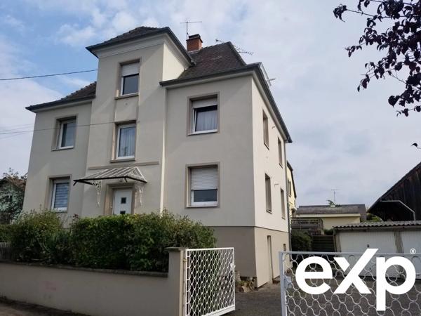 Maison 3 appartements 3 garages Colmar