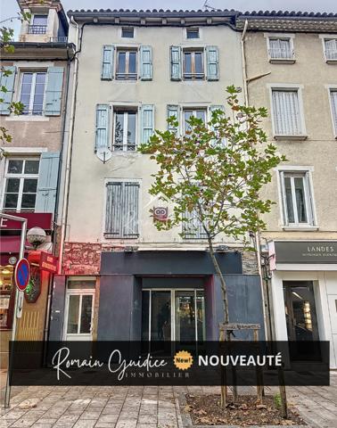 Millau (12100) IMMEUBLE DE RAPPORT de 321 M² AVEC LOCAL COMMERCIAL HYPERCENTRE
