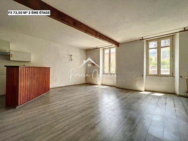 Millau (12100) IMMEUBLE DE RAPPORT de 321 M² AVEC LOCAL COMMERCIAL HYPERCENTRE