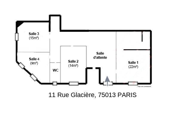 Location salle de consultation medical / paramedical