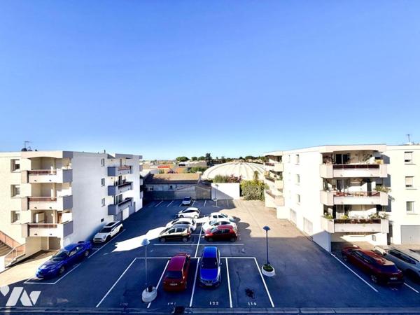 MAUGUIO centre, T2 de 54 m² avec terrasse de 11 m², cave et parking