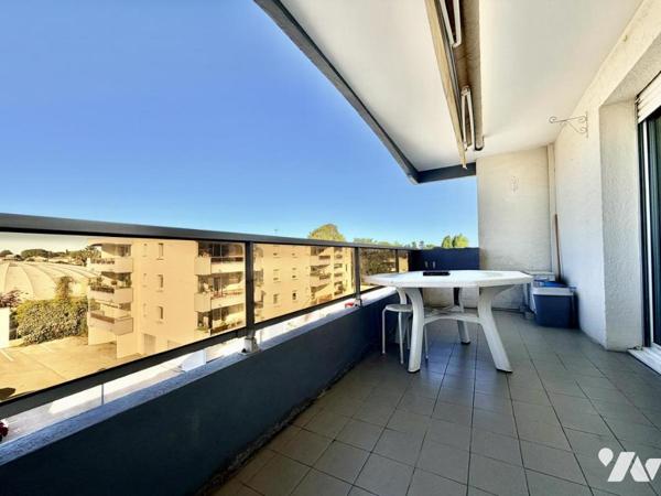 MAUGUIO centre, T2 de 54 m² avec terrasse de 11 m², cave et parking