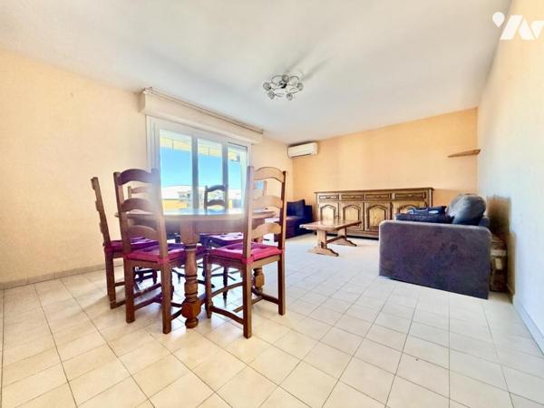 MAUGUIO centre, T2 de 54 m² avec terrasse de 11 m², cave et parking