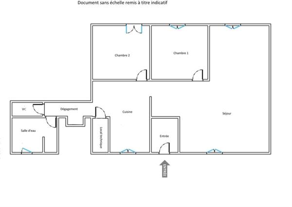 Appartement à vendre 3 pièces 77 m² Pussay
