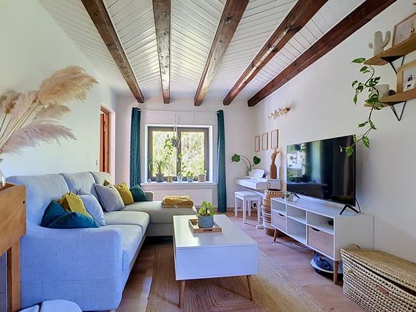 Perrignier, Maison 104 m², 3 ch. jardin 561 m² & garage , Pompe à chaleur, DPE C  Gare Léman Express