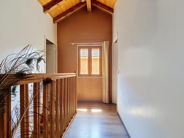 Perrignier, Maison 104 m², 3 ch. jardin 561 m² & garage , Pompe à chaleur, DPE C  Gare Léman Express