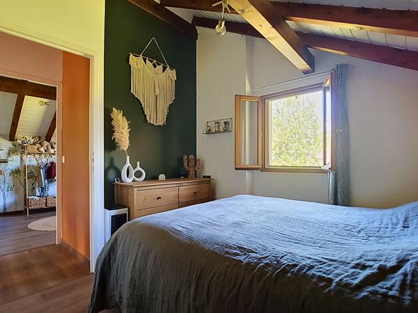 Perrignier, Maison 104 m², 3 ch. jardin 561 m² & garage , Pompe à chaleur, DPE C  Gare Léman Express