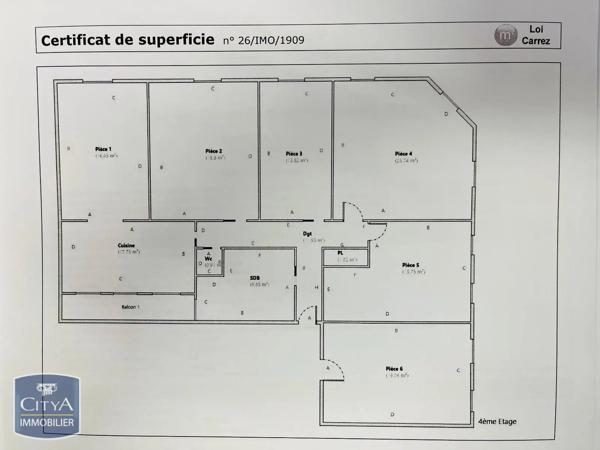 Appartement à vendre 6 pièces 149m² Strasbourg (67000)