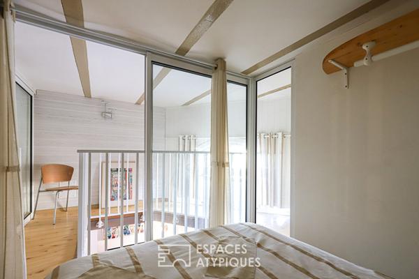 Vue mer et cachet authentique pour cet appartement atypique à Biarritz