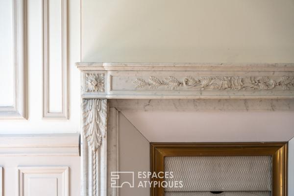 Hotel particulier d’exception avec cour et stationnement