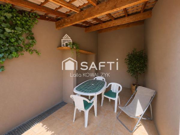 Maison 93 m² – grand séjour – garage + mezzanine – proche gare