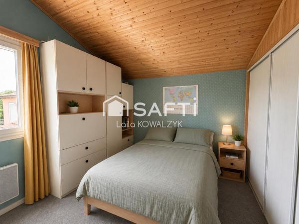Maison 93 m² – grand séjour – garage + mezzanine – proche gare