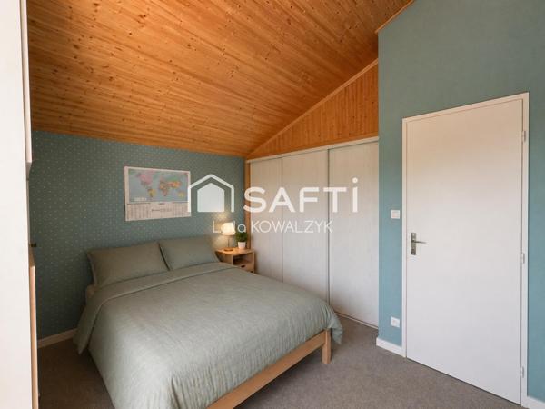 Maison 93 m² – grand séjour – garage + mezzanine – proche gare