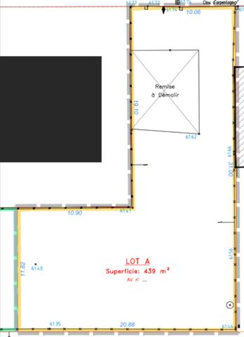 Terrain Mitry Mory 439 m2