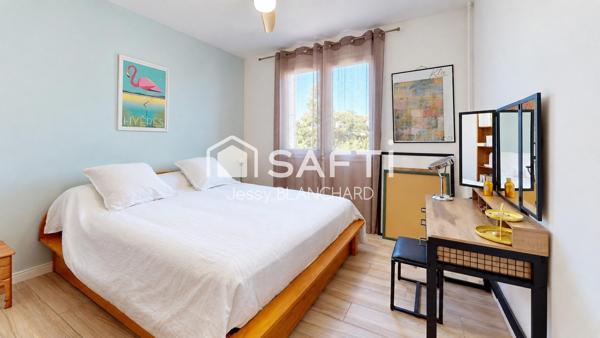 EXCLUSIVITE Hyères – T5 93 m² entièrement rénové, vue parc