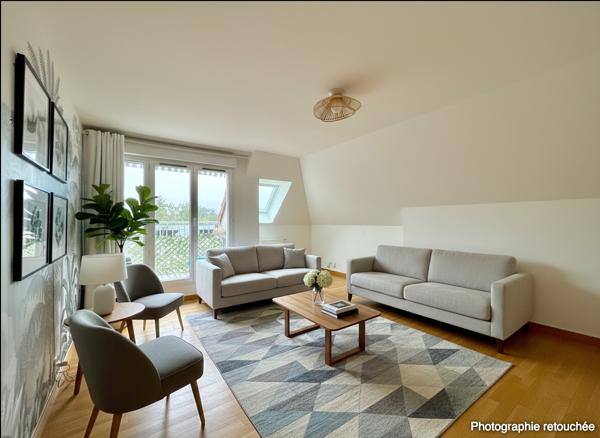 En centre ville de Pontault-Combault, appartement 3 pièces avec box et parking !