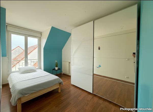 En centre ville de Pontault-Combault, appartement 3 pièces avec box et parking !