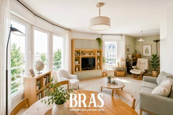 Appartement T3 - 80m² - Vannes Conleau - Cliscouet