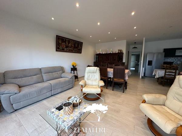 Maison de 2022, plain-pied 2 chambres à 950m du port.