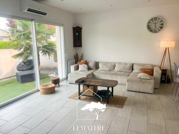 Maison de 2022, plain-pied 2 chambres à 950m du port.