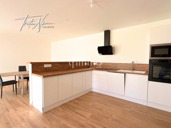 Maison 3 faces de plain pied - 89 m2 - 3 chambres - Ortaffa