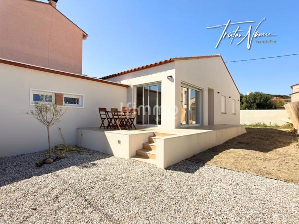 Maison 3 faces de plain pied - 89 m2 - 3 chambres - Ortaffa
