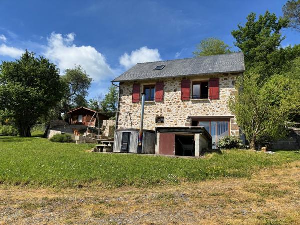 Ancienne grange, 2/3 chambres, Jardin 7591 m2