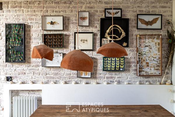 Maison d’architecte au style loft avec jardin et terrasses à Châtillon limite Clamart