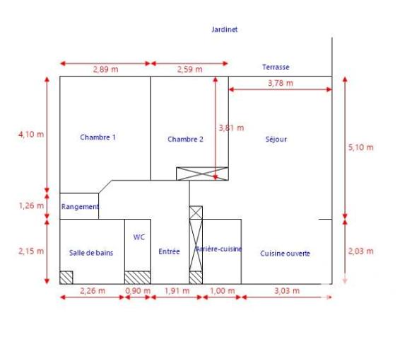 Appartement à vendre 3 pièces 65 m² Sautron