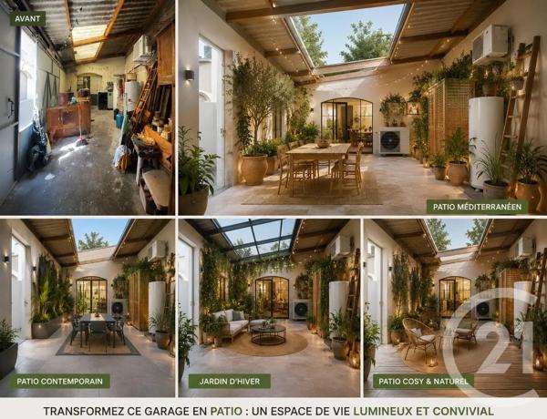 Maison à vendre  6 pièces - 95 m 2   MAUGUIO CARNON  - 34