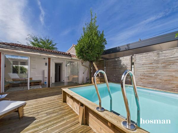 Superbe échoppe 4 pièces avec piscine, jardin et garage - Avenue de Montesquieu, Mérignac