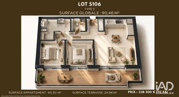 Appartement (neuf) à vendre 6 pièces 66 m² Saumur