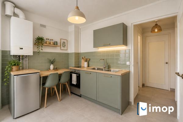 Aubervilliers – Grand T3 lumineux de 55 m² avec ascenseur et cave, à 9 min du métro