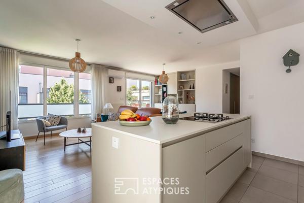 Coeur Montchat – Appartement contemporain avec terrasse