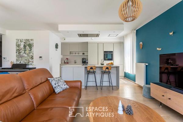 Coeur Montchat – Appartement contemporain avec terrasse
