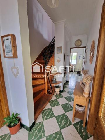 Individuelle/ semi plain-pied/ sous sol/ jardin